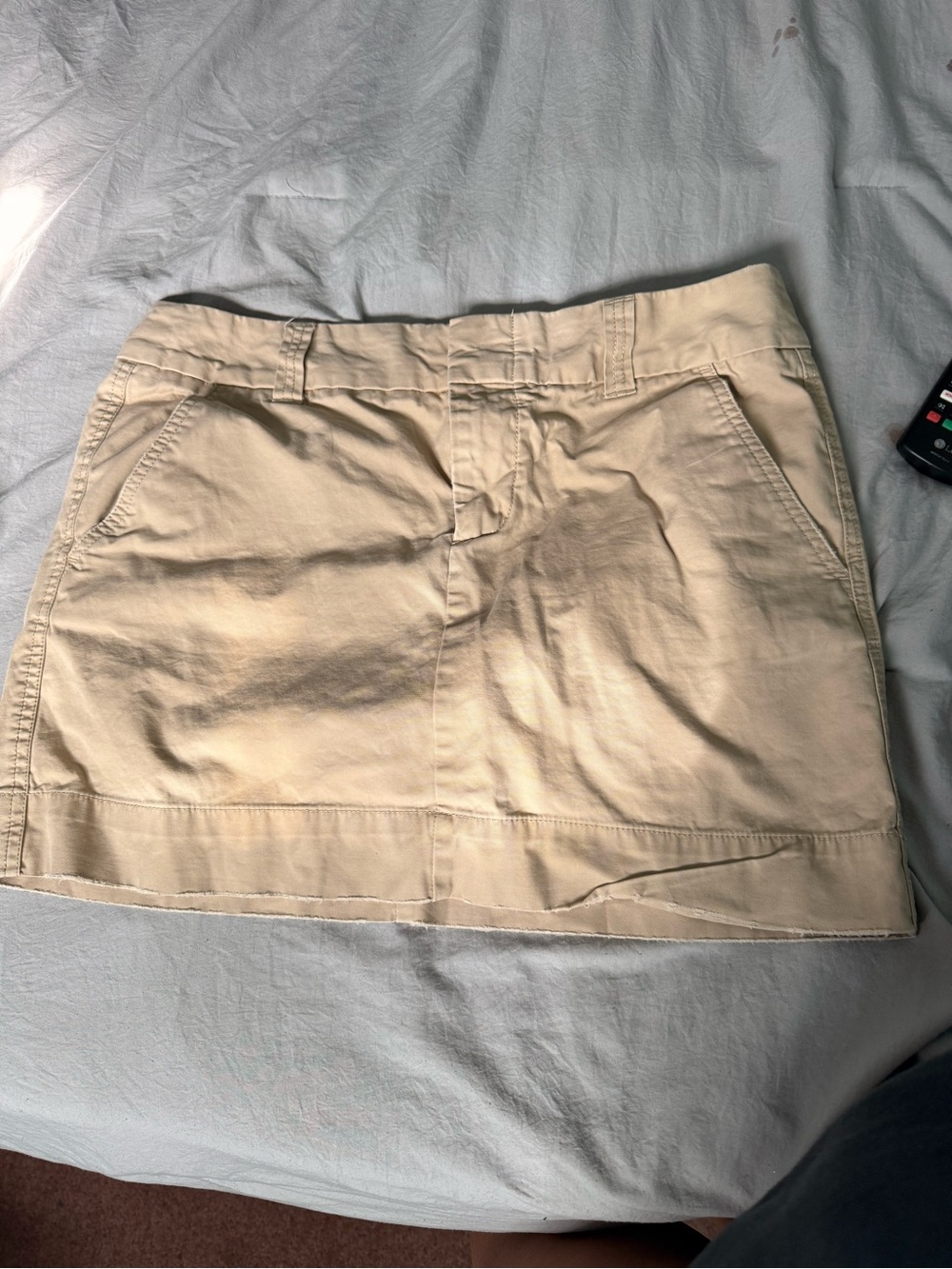 Women's Khaki Pencil Skirt - Neutral Tan